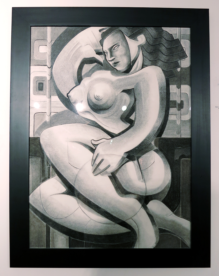 "The Pose" by Myron Mouse Belfast